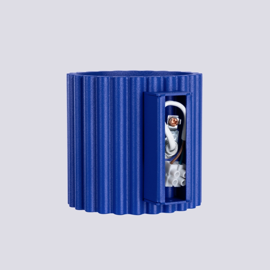 Nástěnné svítidlo AURA 1xG9/10W/230V modrá