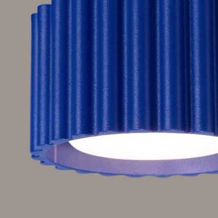 Bodové svítidlo AURA 1xGX53/10W/230V pr. 10 cm modrá