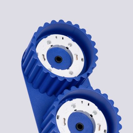 Bodové svítidlo AURA 2xGX53/10W/230V modrá