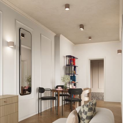 Bodové svítidlo AURA 2xGU10/10W/230V taupe