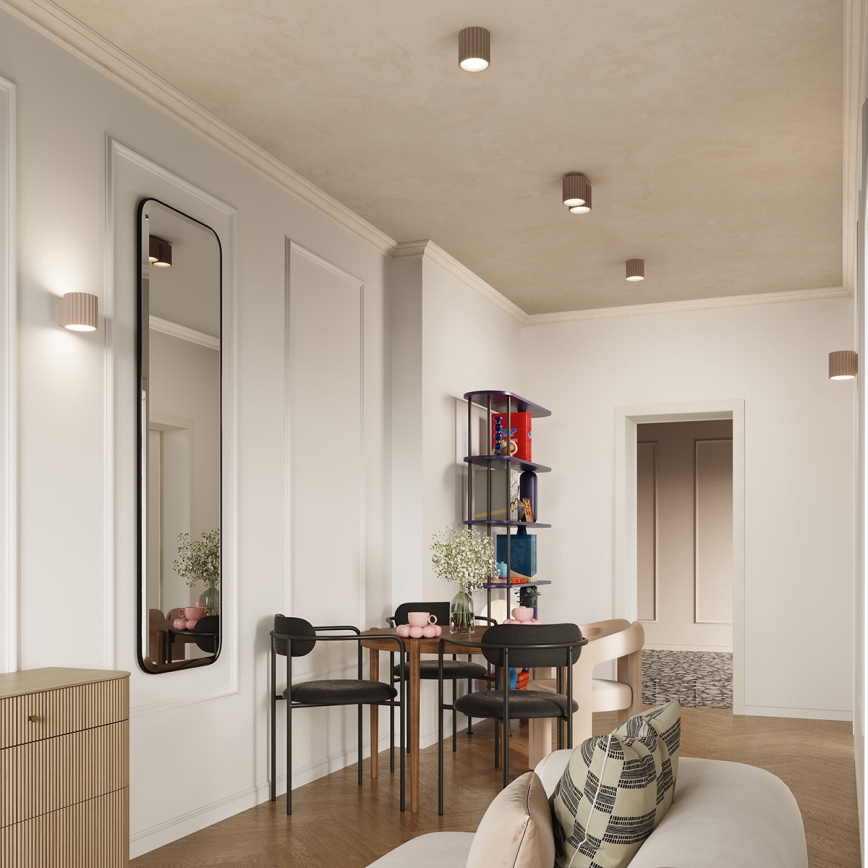 Nástěnné svítidlo AURA 1xG9/10W/230V taupe