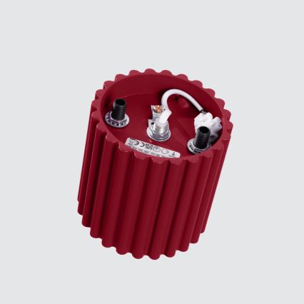 Bodové svítidlo AURA 1xGU10/10W/230V pr. 10 cm červená