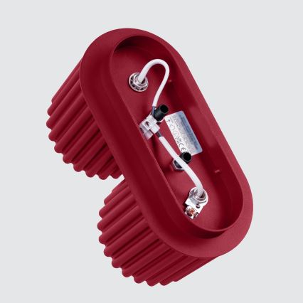 Bodové svítidlo AURA 2xGU10/10W/230V červená