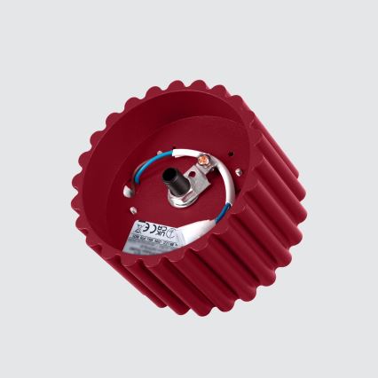 Bodové svítidlo AURA 1xGX53/10W/230V pr. 10 cm červená