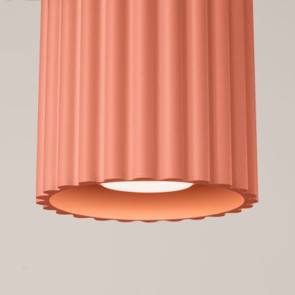 Bodové svítidlo AURA 1xGU10/10W/230V pr. 10 cm růžová