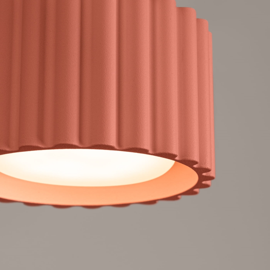 Bodové svítidlo AURA 1xGX53/10W/230V pr. 10 cm růžová