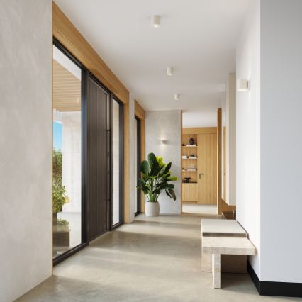 Nástěnné bodové svítidlo ORBIS 1xG9/8W/230V beton/krémová