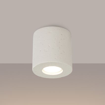 Bodové svítidlo ORBIS 1xGU10/10W/230V beton/krémová