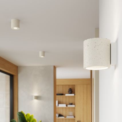 Bodové svítidlo ORBIS 1xGU10/10W/230V beton/krémová