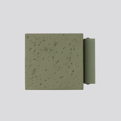 Nástěnné bodové svítidlo QUAD 1xG9/8W/230V beton/zelená