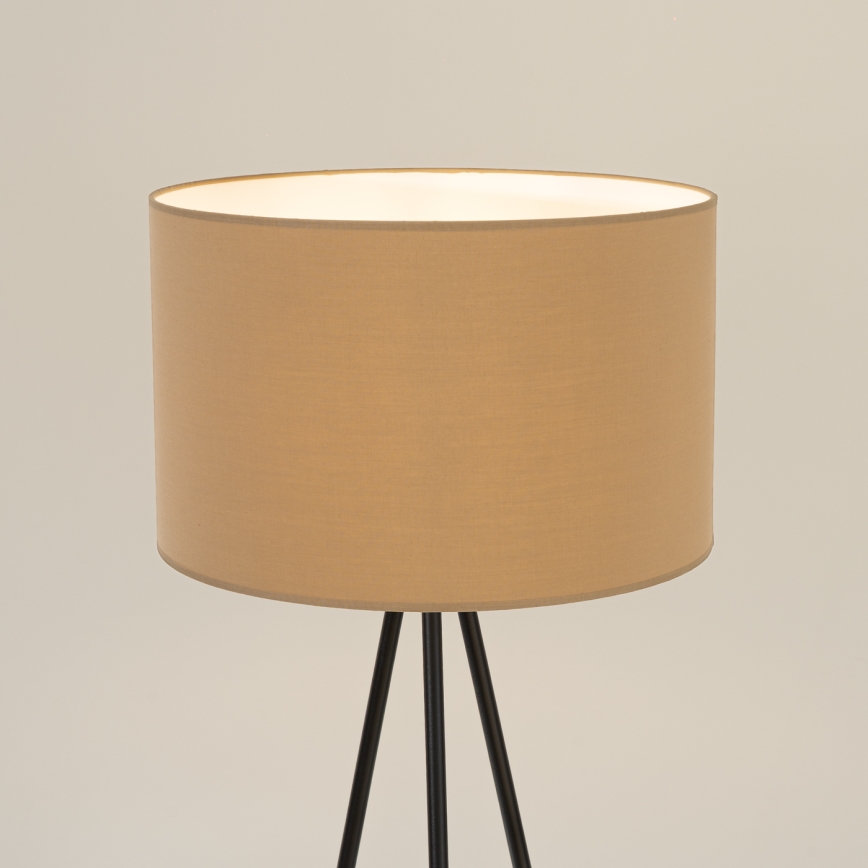 Stojací lampa NEVIA 1xE27/15W/230V taupe