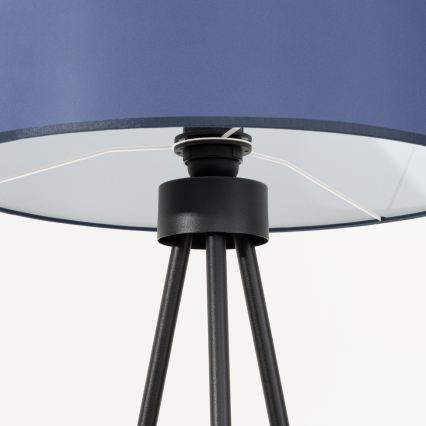 Stojací lampa NEVIA 1xE27/15W/230V modrá