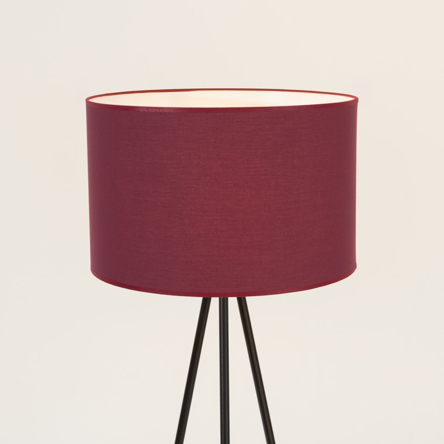 Stojací lampa NEVIA 1xE27/15W/230V červená