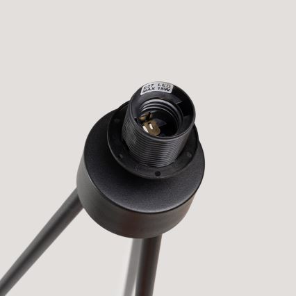 Stojací lampa NEVIA 1xE27/15W/230V červená