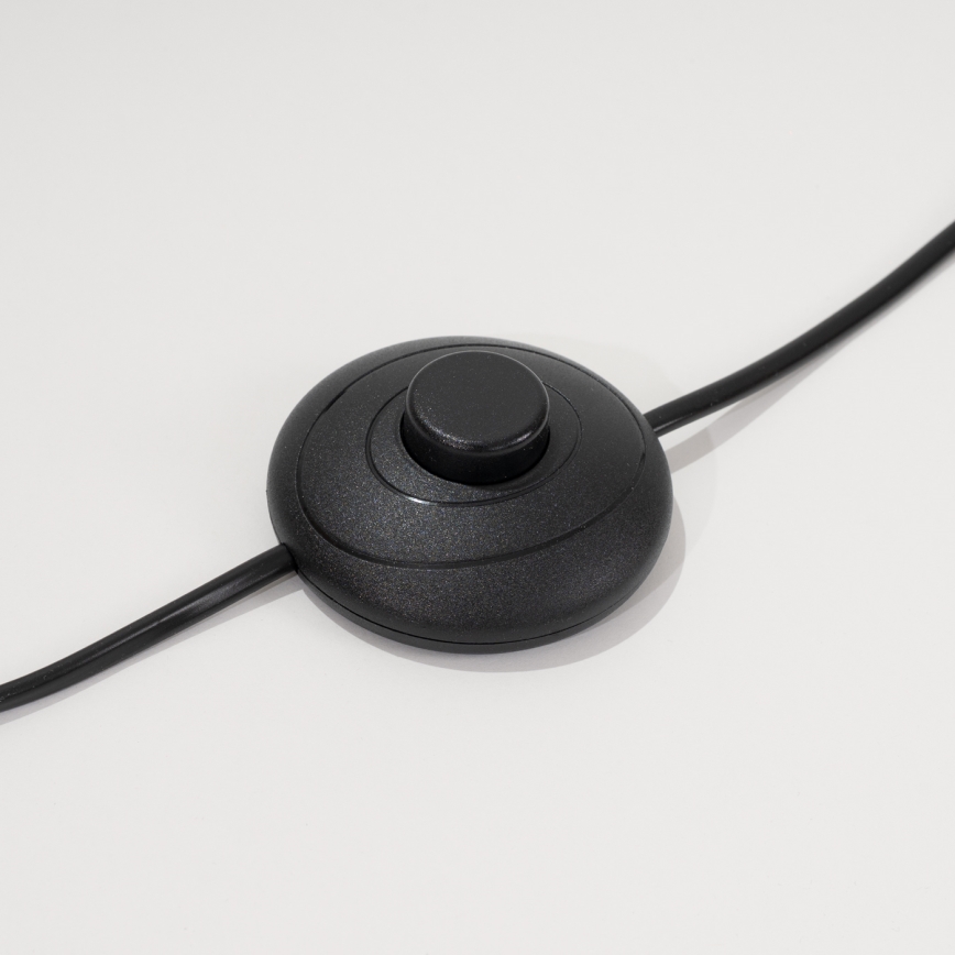 Stojací lampa NEVIA 1xE27/15W/230V červená