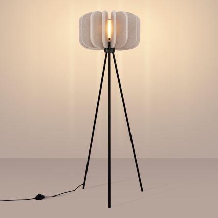 Stojací lampa MULA 1xE27/15W/230V krémová