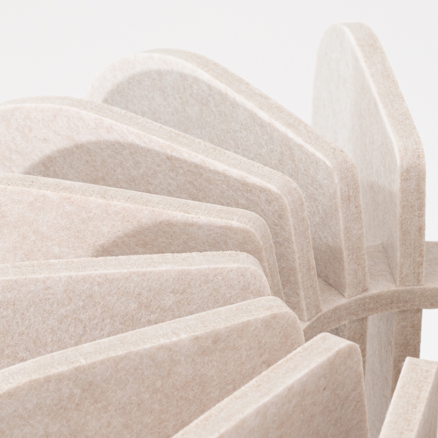 Stojací lampa MULA 1xE27/15W/230V krémová