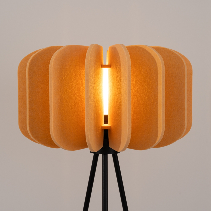 Stojací lampa MULA 1xE27/15W/230V žlutá