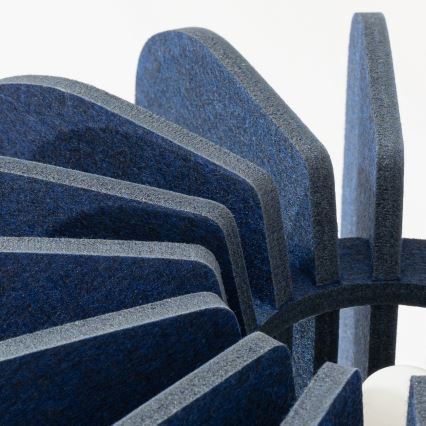 Stojací lampa MULA 1xE27/15W/230V modrá