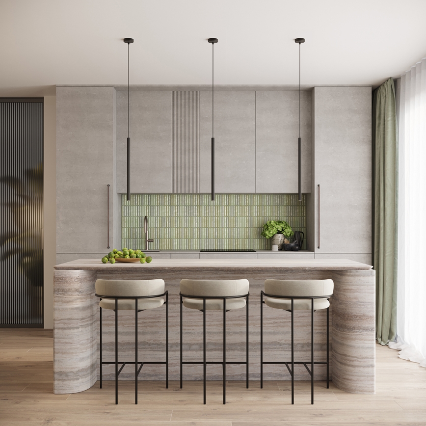 Lustr na lanku ARCHE 2xG9/8W/230V černá