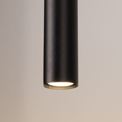 Lustr na lanku LAGOS 2xGU10/10W/230V černá