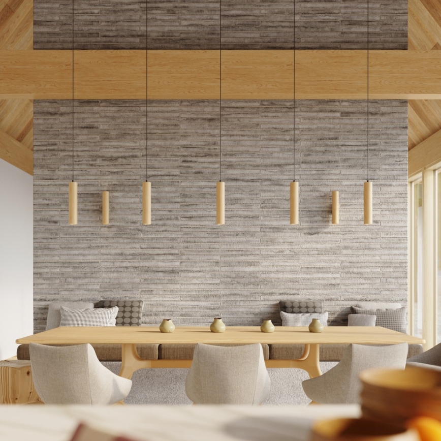 Nástěnné svítidlo LINO 2xGU10/10W/230V buk