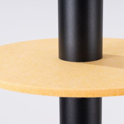 Lustr na lanku PELTA 1xGU10/10W/230V černá/žlutá