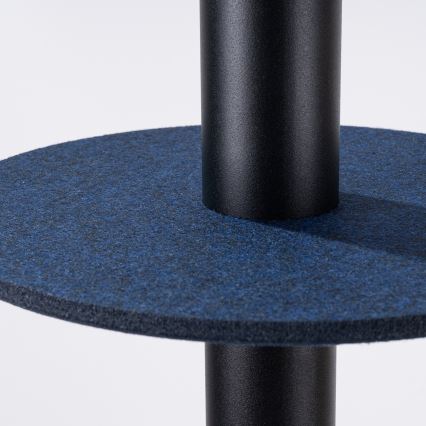 Lustr na lanku PELTA 1xGU10/10W/230V černá/modrá