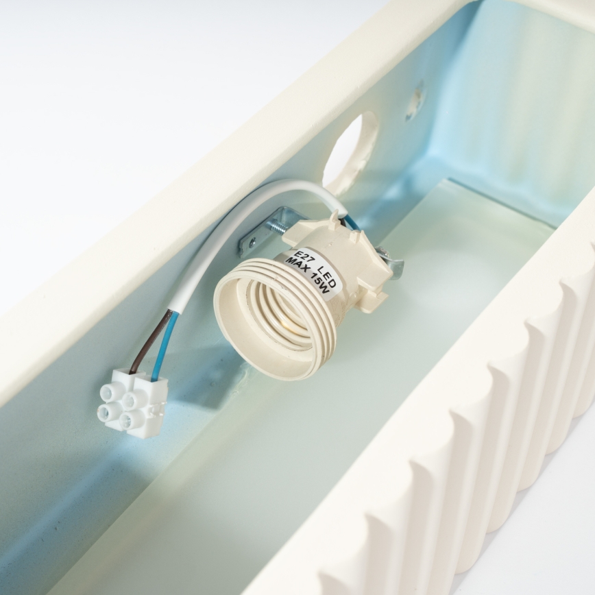 Nástěnné svítidlo RIGATA 1xE27/15W/230V keramika/bílá