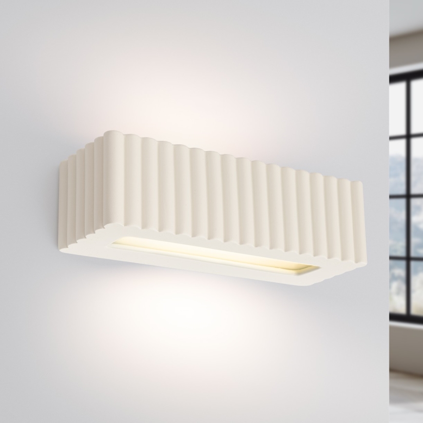 Nástěnné svítidlo RIGATA 1xE27/15W/230V keramika/krémová