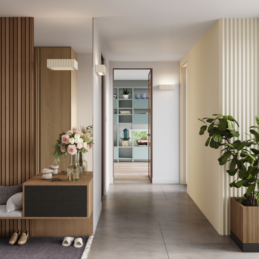 Nástěnné svítidlo RIGATA 1xE27/15W/230V keramika/krémová