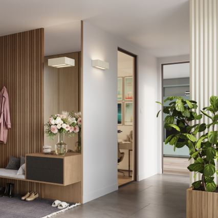 Nástěnné svítidlo RIGATA 1xE27/15W/230V keramika/krémová