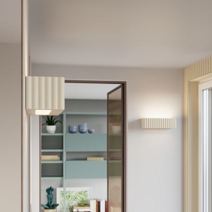 Nástěnné svítidlo RIGATA 1xE27/15W/230V keramika/krémová