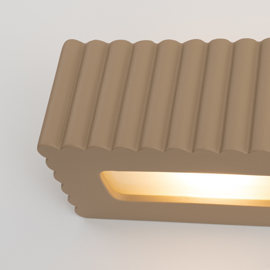 Nástěnné svítidlo RIGATA 1xE27/15W/230V keramika/taupe