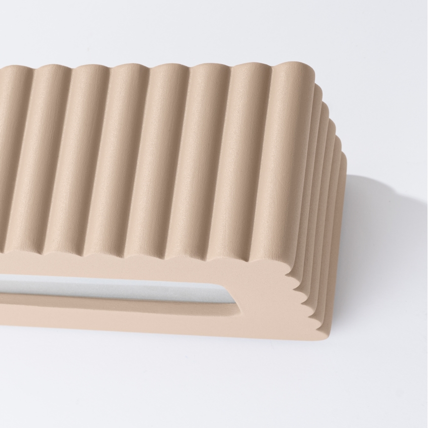 Nástěnné svítidlo RIGATA 1xE27/15W/230V keramika/taupe