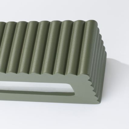 Nástěnné svítidlo RIGATA 1xE27/15W/230V keramika/zelená