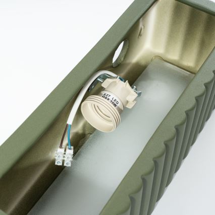 Nástěnné svítidlo RIGATA 1xE27/15W/230V keramika/zelená