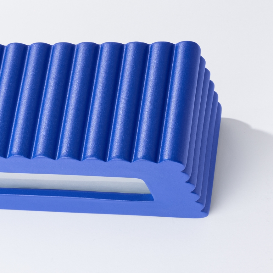 Nástěnné svítidlo RIGATA 1xE27/15W/230V keramika/modrá