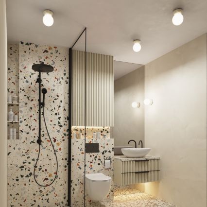 Koupelnové nástěnné svítidlo ZORI 1xG9/8W/230V IP44 béžová