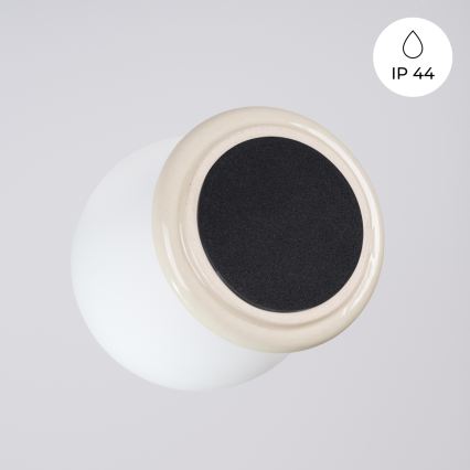 Koupelnové nástěnné svítidlo ZORI 1xG9/8W/230V IP44 béžová