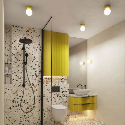 Koupelnové nástěnné svítidlo ZORI 1xG9/8W/230V IP44 žlutá