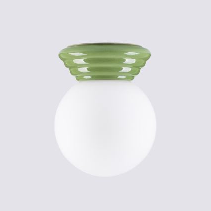 Koupelnové nástěnné svítidlo ZORI 1xG9/8W/230V IP44 zelená