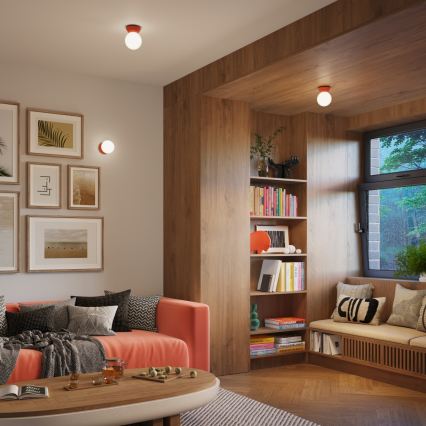 Koupelnové nástěnné svítidlo ZORI 1xG9/8W/230V IP44 růžová