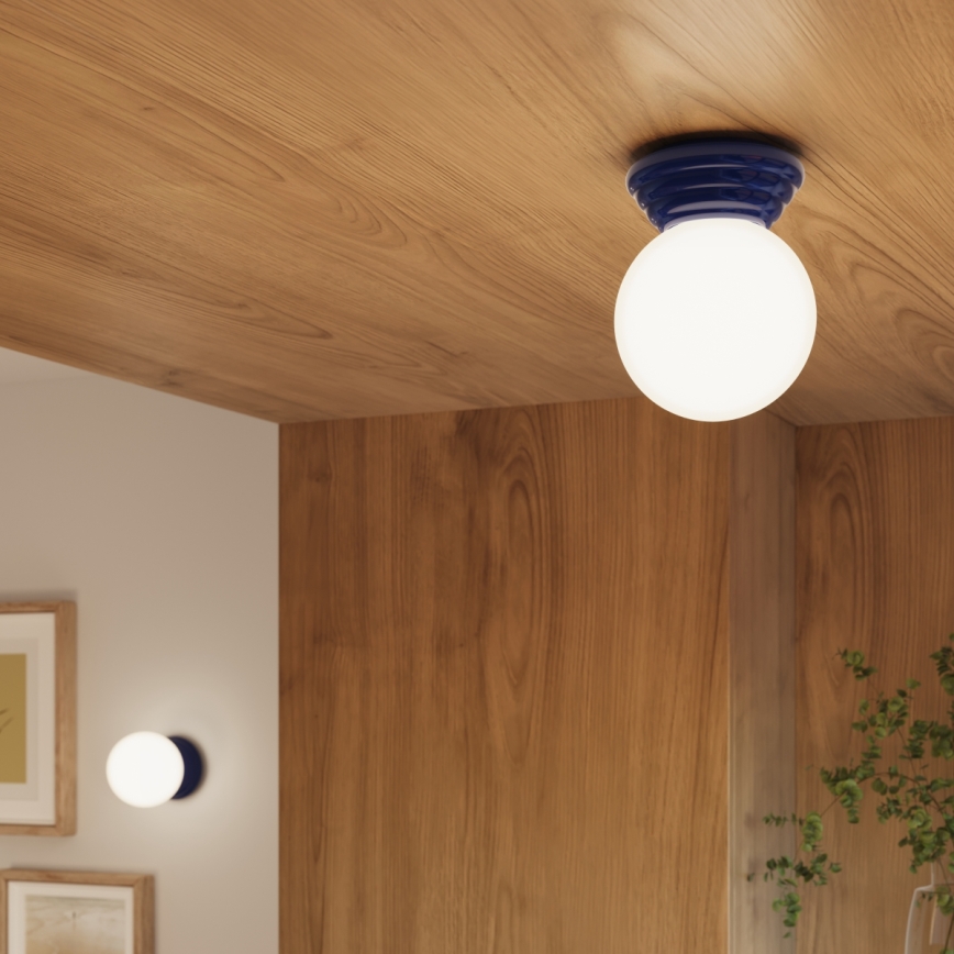 Koupelnové nástěnné svítidlo ZORI 1xG9/8W/230V IP44 modrá