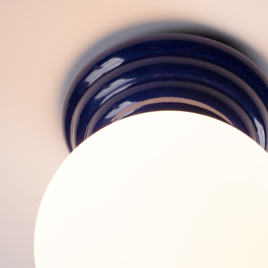 Koupelnové nástěnné svítidlo ZORI 1xG9/8W/230V IP44 modrá