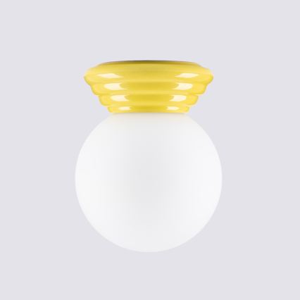 Koupelnové stropní svítidlo ZORI 1xG9/8W/230V pr. 12 cm IP44 žlutá