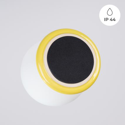Koupelnové stropní svítidlo ZORI 1xG9/8W/230V pr. 12 cm IP44 žlutá