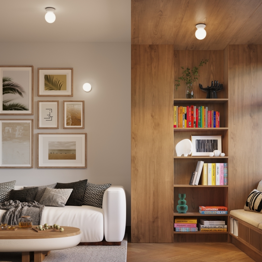 Koupelnové nástěnné svítidlo ZORI 1xG9/8W/230V IP44 bílá