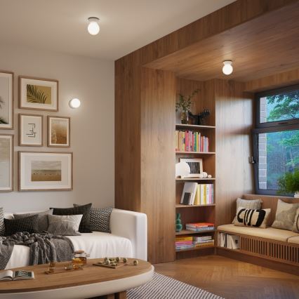 Koupelnové nástěnné svítidlo ZORI 1xG9/8W/230V IP44 bílá