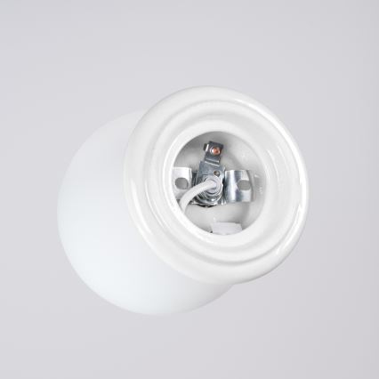 Koupelnové stropní svítidlo ZORI 1xG9/8W/230V pr. 12 cm IP44 bílá